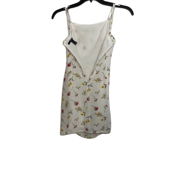 2 for $20 Forever 21 Floral Tie Wrap Mini Dress Feminine Summer Spring Small - Picture 8 of 16